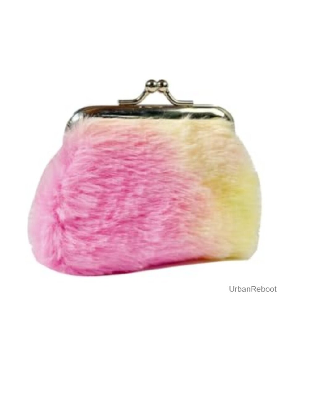 Plush Coin Purse Mini Kiss Lock Pouch Wallet Party Favor Gift